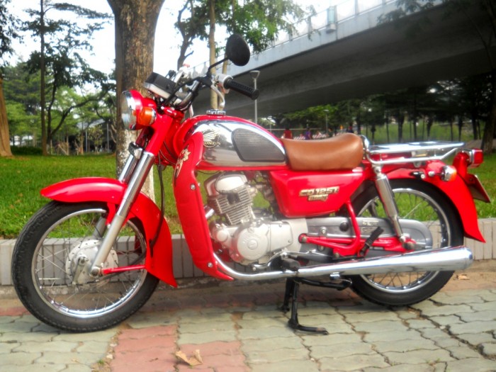 Bán Xe CD125 Benly Màu Đỏ - bửng Đỏ 1997 Hàng Hiếm Giá 59tr