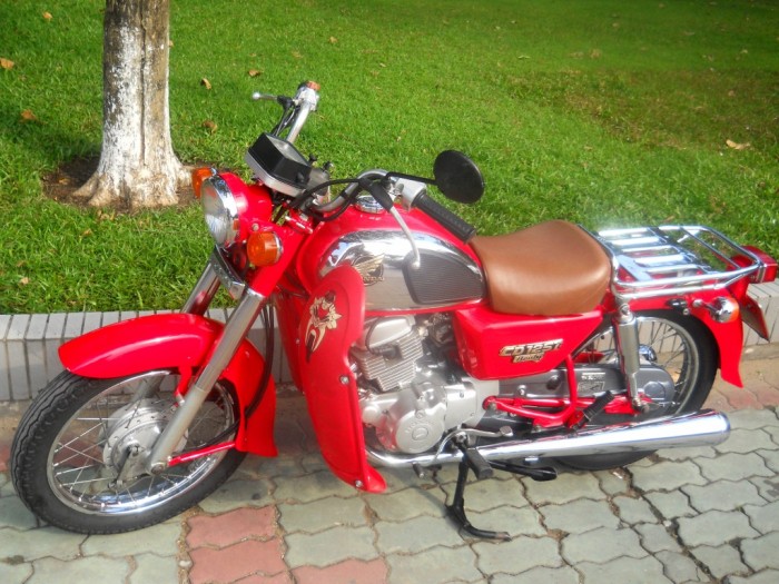 Bán Xe CD125 Benly Màu Đỏ - bửng Đỏ 1997 Hàng Hiếm Giá 59tr