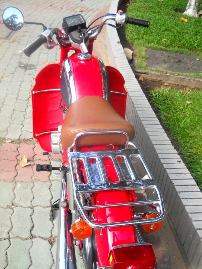 Bán Xe CD125 Benly Màu Đỏ - bửng Đỏ 1997 Hàng Hiếm Giá 59tr