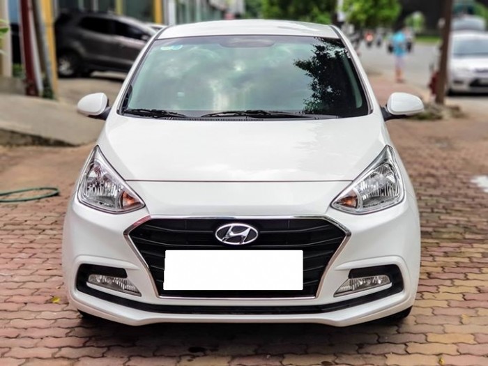 Gia đình cần bán I10 sx 2018, số tự động 1.25 sadan, màu trắng tinh siêu đẹp
