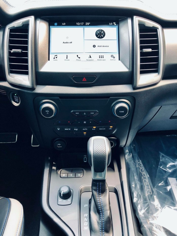 Ford Ranger Raptor 2019, màu xanh dương, trả trước 300 triệu có xe giao ngay tại Gia Định Ford