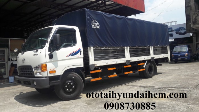 Xe tải hd120sl - 8 tấn thùng bạt