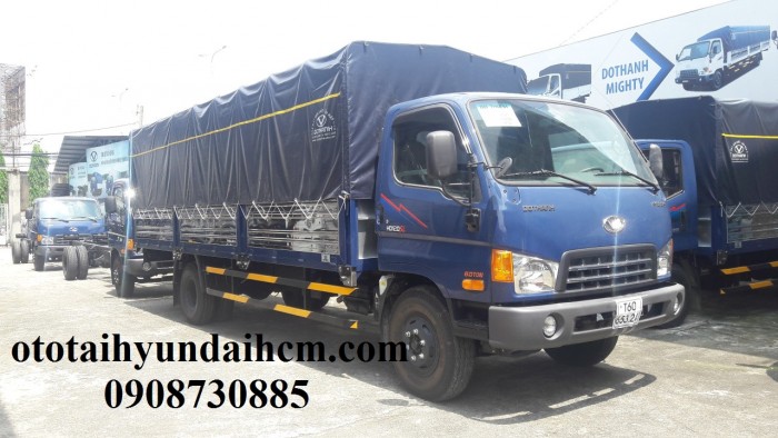 Xe tải hd120sl - 8 tấn thùng bạt