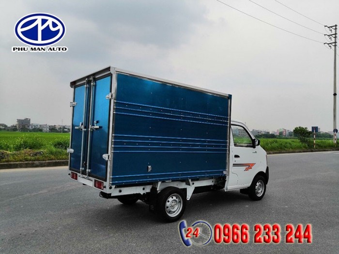 Xe tải Dongben thùng dài 2450m  870 kg, trả góp 100% tại Miền Nam