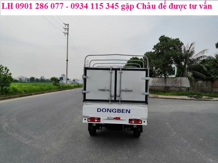 Bảng giá xe tải Dongben 770kg/ 810kg / 870kg + công nghệ Châu Âu + giá rẻ nhất