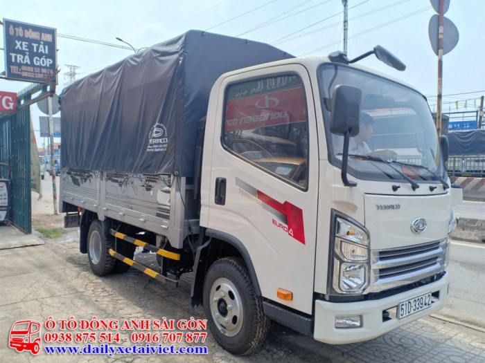 Xe tải teraco 240s 2018 thùng hàng dài 3m7
