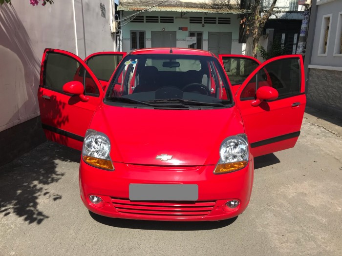 Đổi xe nên bán Spark Van 2015 số sàn màu đỏ đẹp như mới.