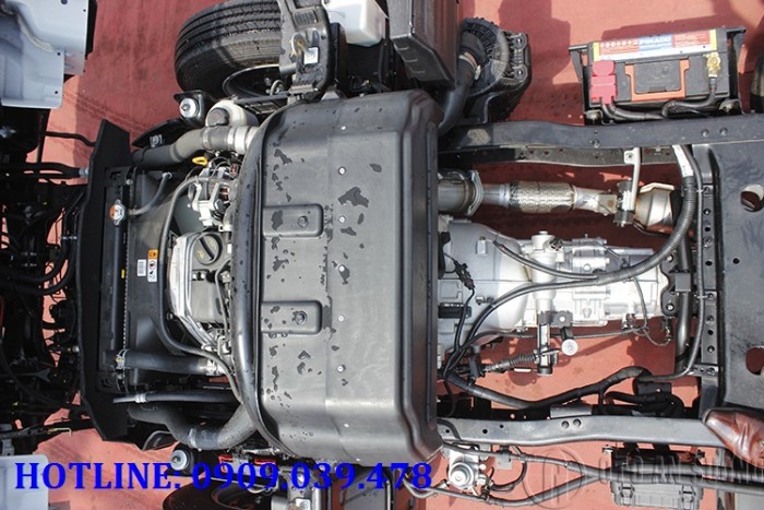 Xe tải Hyundai 2t4 tải chassi