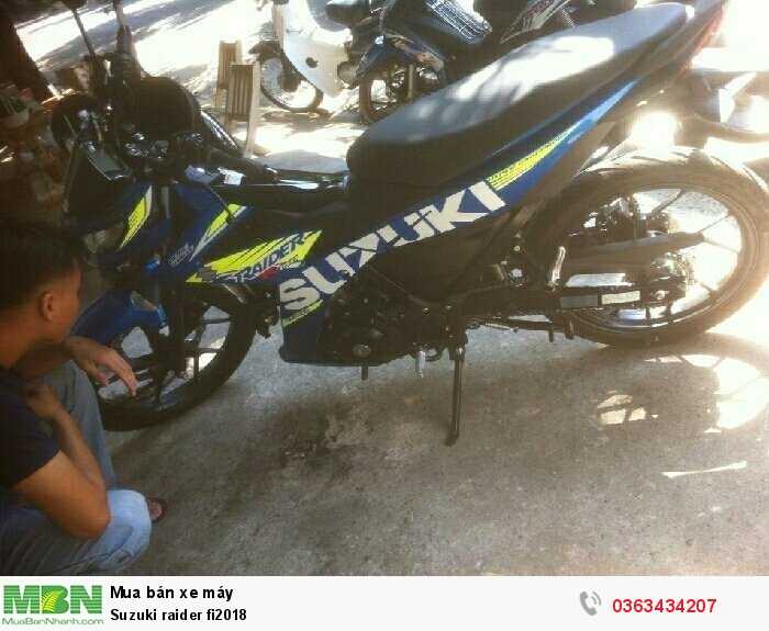 Suzuki raider fi2018