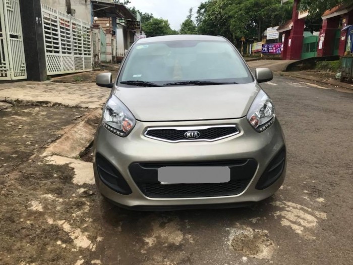 Bán Kia Morning 1.2 số sàn 2015 xám hoàng kim xe giữ rất kỹ