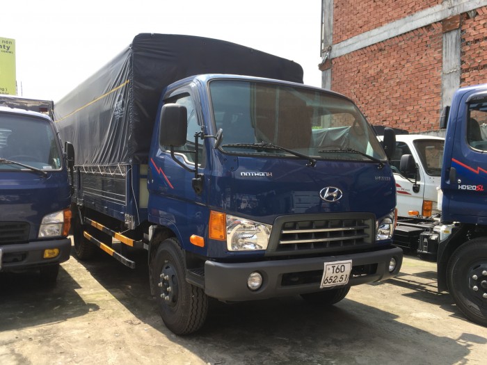 Xe tải hyundai mighty đô thành 8 tấn thùng dài 5m, trả trước 120tr lấy xe, nhiều quà tặng, khuyễn mãi hấp dẫn, tặng thuế trước bạ 14 triệu