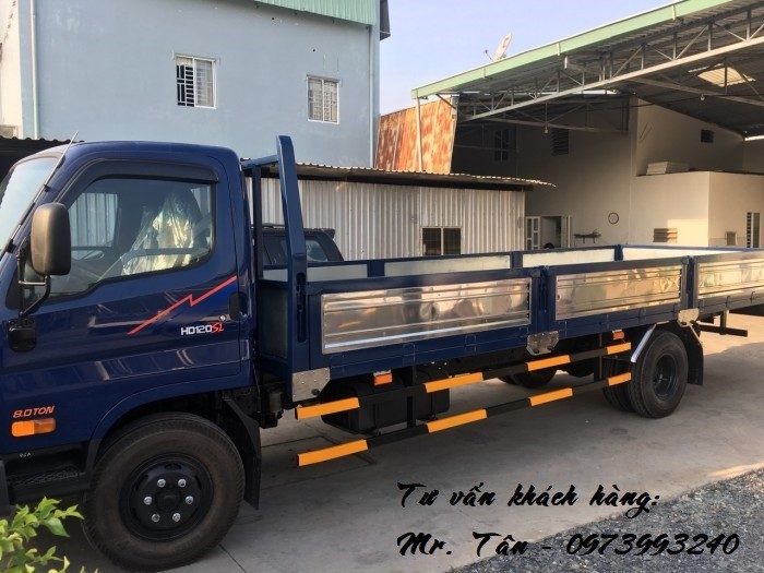 Xe tải Hyundai HD120SL tải trọng 8 tấn, thùng dài 6m3 giá cực tốt, nhiều quà tặng, khuyến mãi hấp dẫn, tặng ngay 14tr thuế trước bạ, trả trước 120tr giao xe ngay