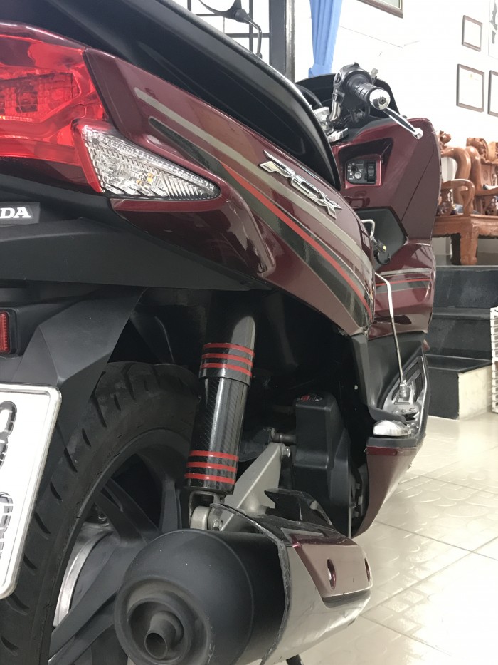 PCX 2017 Màu đỏ mận - Biển số TPHCM