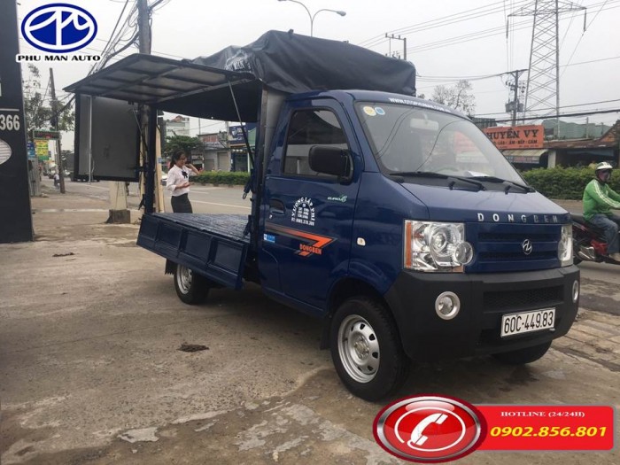 Xe tải cánh dơi 870kg, mới 100% - hỗ trợ trả góp.