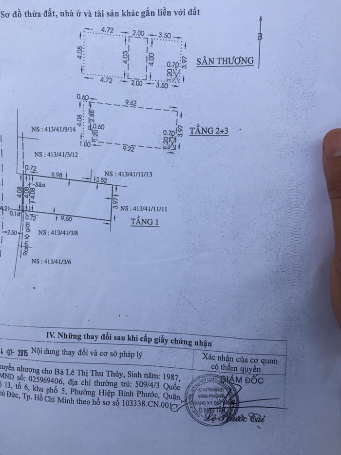 Chính chủ Bán nhà HXH 413/41 Lê Văn Quới- 4x12 -3.5 Tấm