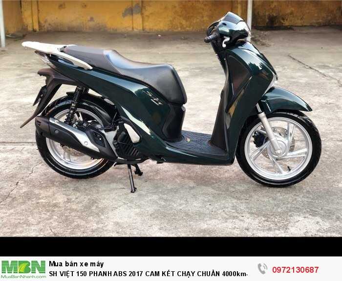 Sh Việt 150 Phanh Abs 2017 Cam Kết Chạy Chuẩn 4000km- Xe Quá Mới- Miễn Chê!