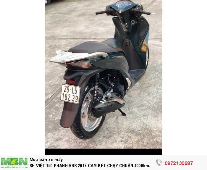 Sh Việt 150 Phanh Abs 2017 Cam Kết Chạy Chuẩn 4000km- Xe Quá Mới- Miễn Chê!