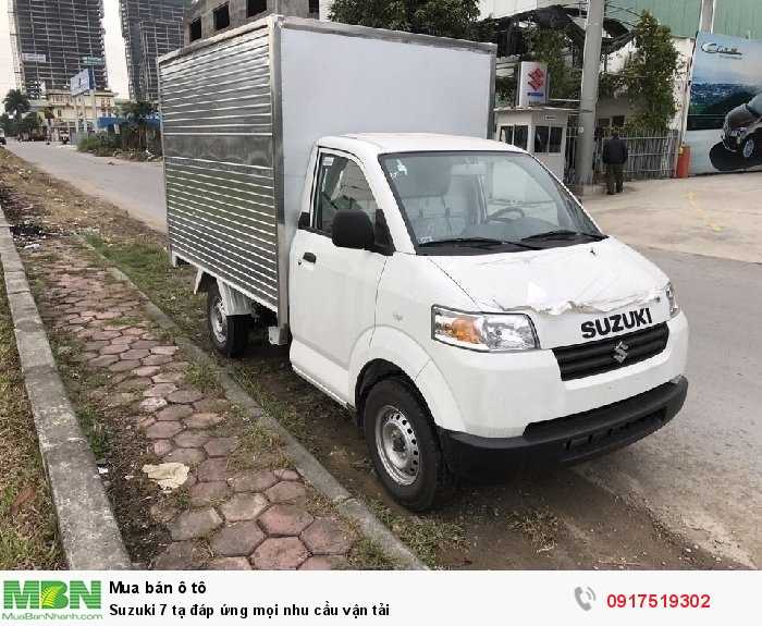 Suzuki 7 tạ đáp ứng mọi nhu cầu vận tải