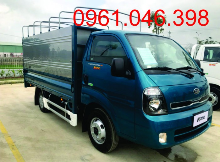 Xe tải 2T49 KIA K250 giá 389 triệu, hộ trợ trả góp 75%