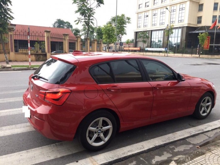 BMW 118i màu Đỏ/Đen sản xuất 2015 đăng ký 2016 nhập khẩu Đức Biển Hà Nội
