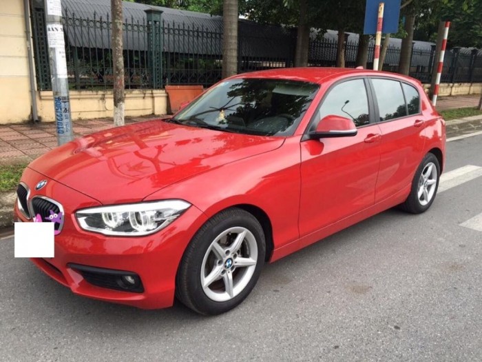 BMW 118i màu Đỏ/Đen sản xuất 2015 đăng ký 2016 nhập khẩu Đức Biển Hà Nội