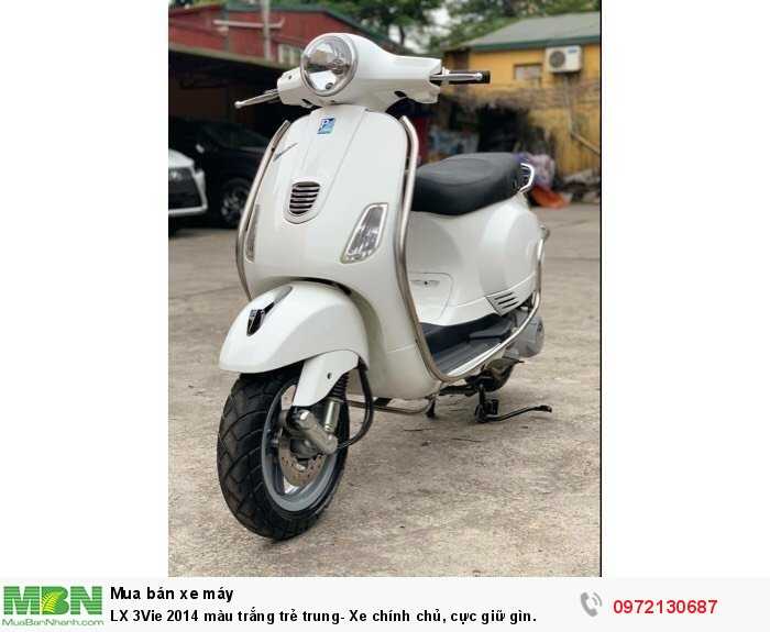 LX 3Vie 2014 màu trắng trẻ trung- Xe chính chủ, cực giữ gìn.