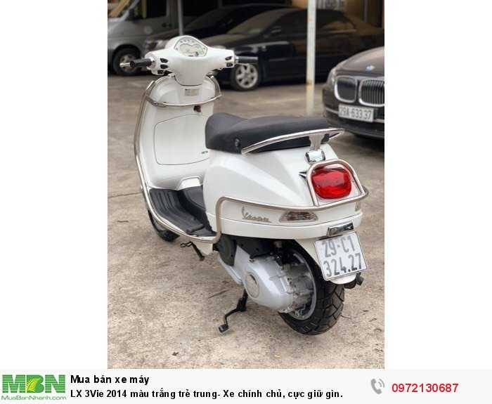LX 3Vie 2014 màu trắng trẻ trung- Xe chính chủ, cực giữ gìn.