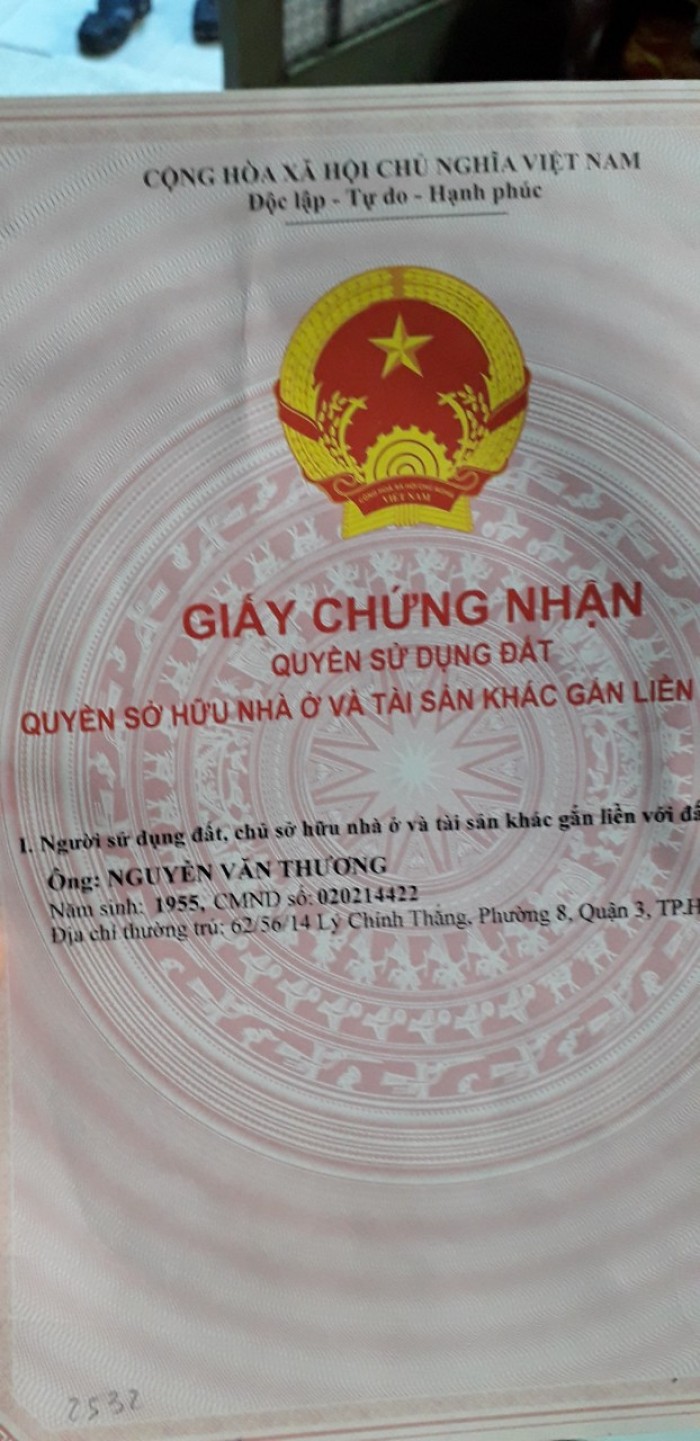 Nhà Hẻm Quận 3, Lý Chính Thắng Phường 8 Quận 3
