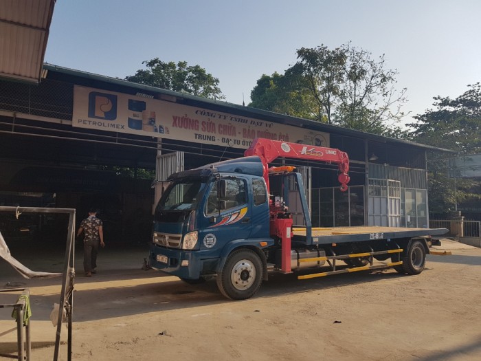 Xe cứu hộ 3 chức năng có gắn cẩu 5 tấn Thaco 950A