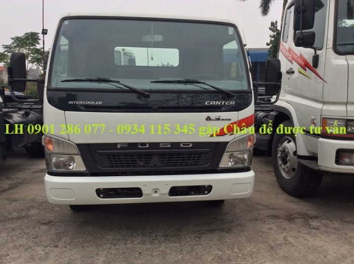 Xe tải Fuso Canter 6.5 Tấn ^ 6.5t ^ 6 Tấn 5 /Tiết Kiệm Nhiên Liệu Tối Đa / giá thành hợp lý