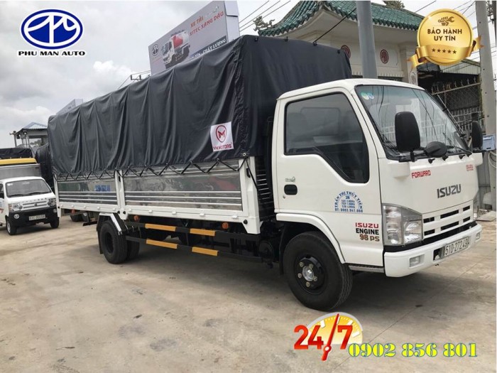 Xe tải 1 tấn 9 chuyên vào thành phố thùng hàng dài