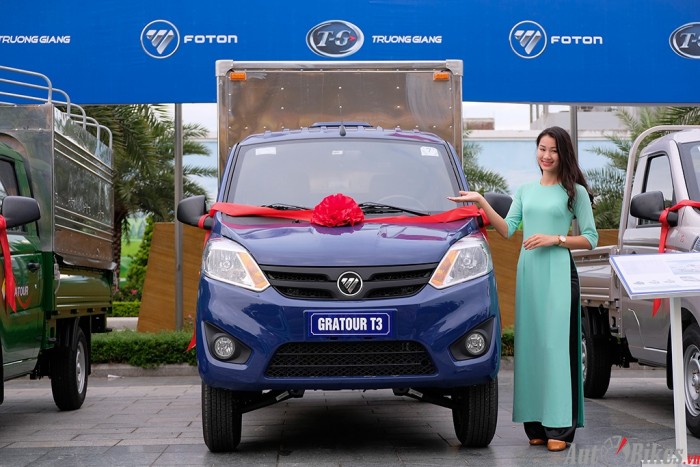 Xe Tải Foton Gratour 990kg tặng phí trước bạ và 250 lít xăng