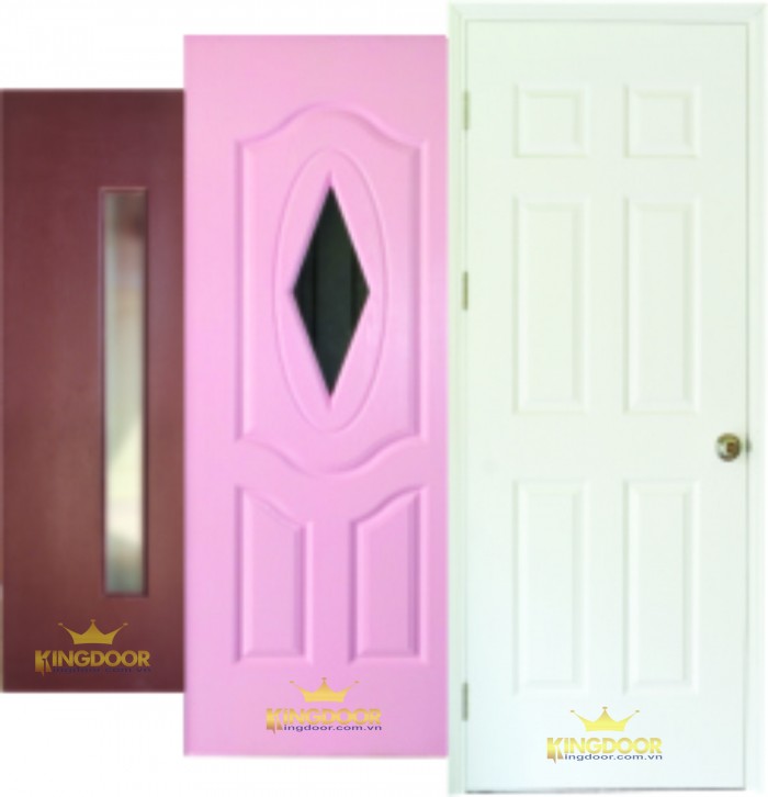 Cửa gỗ hdf, cửa phòng ngủ, cửa hdf sơn màu (0
