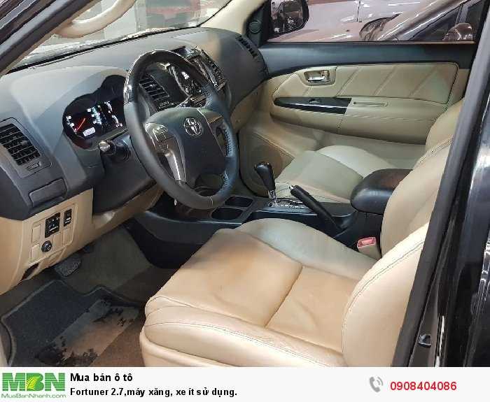 Fortuner 2.7,máy xăng, cty xuất hóa đơn