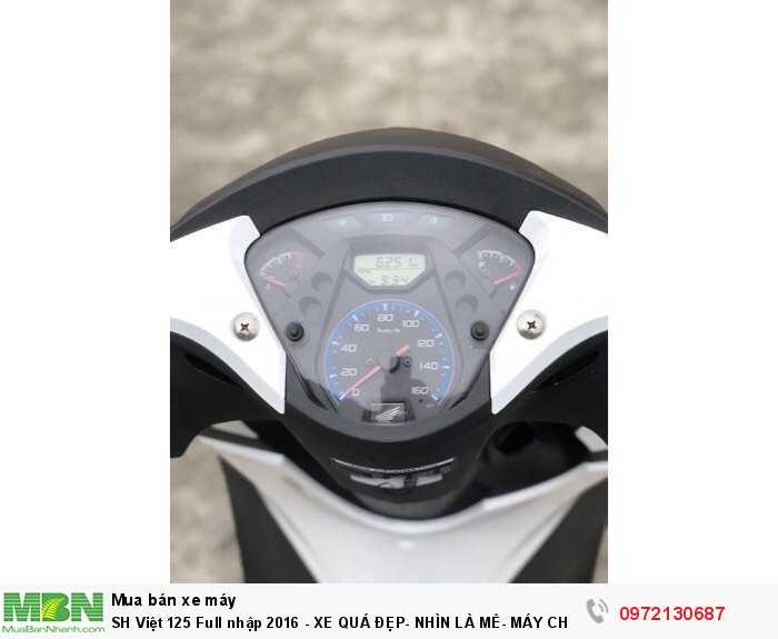 Sh Việt 125 Full Nhập 2016 - Xe Quá Đẹp- Nhìn Là Mê- Máy Chất Miễn Chê!