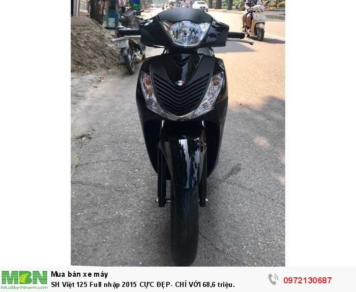 SH Việt 125 Full nhập 2015 CỰC ĐẸP