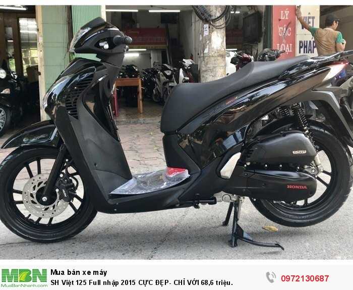 SH Việt 125 Full nhập 2015 CỰC ĐẸP