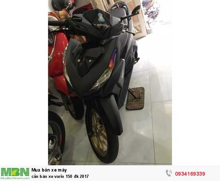 Cần bán xe vario 150 đk 2017