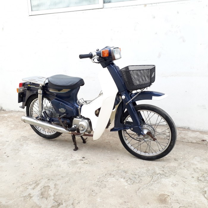 Cub 82 Honda Nhật 90c CỐP NỔI nguyên bản biển 4 số