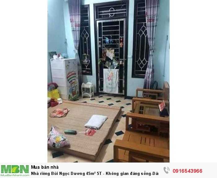 Nhà riêng Bùi Ngọc Dương 45m² 5T - Không gian đáng sống-Dân trí cao-Trung tâm Hai Bà Trưng