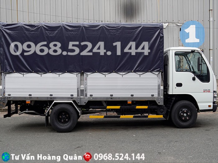 bán xe tải isuzu 2t3 thùng dài 4m3 , trả góp 70-90%