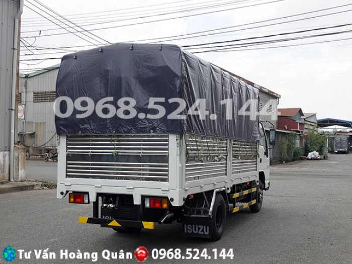 bán xe tải isuzu 2t3 thùng dài 4m3 , trả góp 70-90%