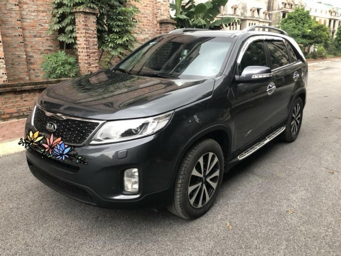 Bán Kia Sorento, sx2016, máy dầu, số tự động, màu xám, mới tinh.