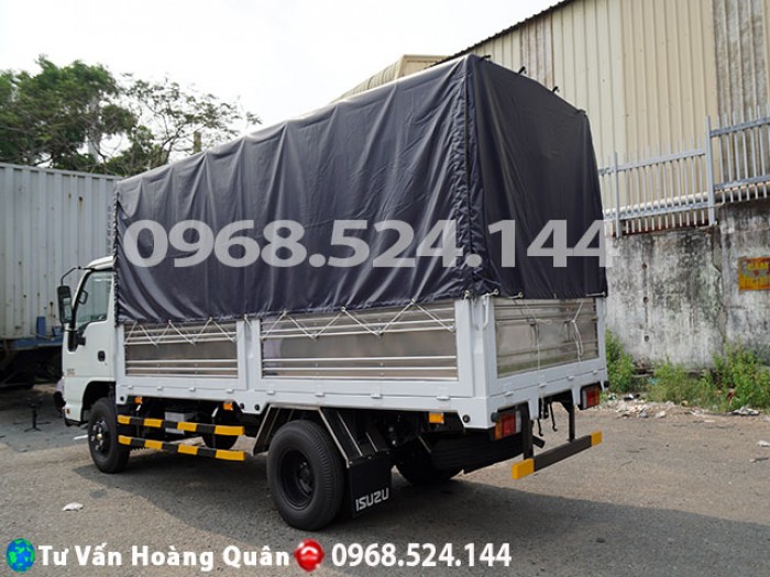 Cần bán xe Isuzu 2t4 thùng bạt QKR 270 2018, màu trắng