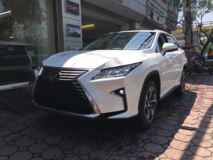 Cần bán Lexus RX 350L sản xuất năm 2018, bản 07 chỗ màu trắng, nhập khẩu Mỹ giá tốt