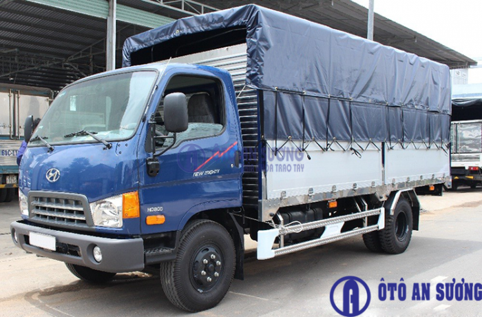 Xe tải Hyundai 8t thùng bạt