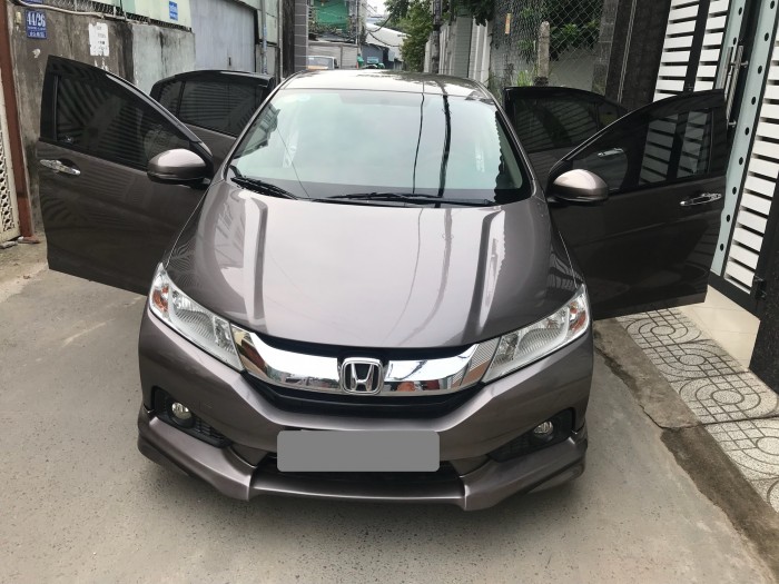 Bán nhanh trả nợ Honda City tự động 2016 đk 2017 nâu titan rất đẹp