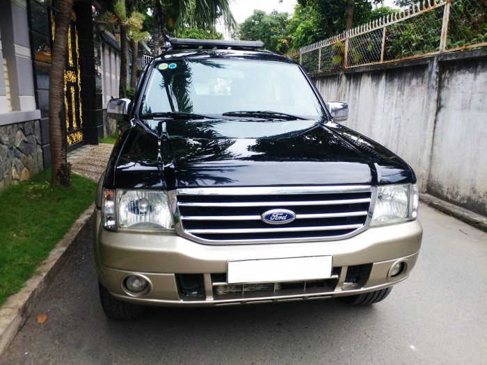 Cần tiền bán Everest sx2007, màu đen than, số sàn, máy dầu