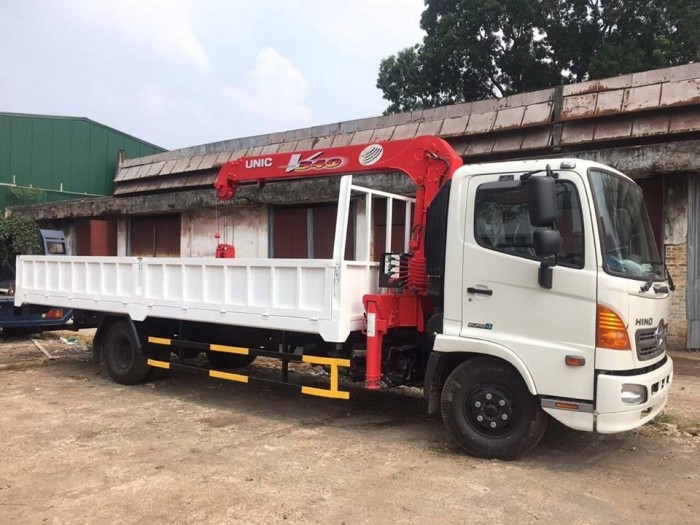 HINO FG cẩu UNIC 6.4 tấn giá tốt chất lượng cao