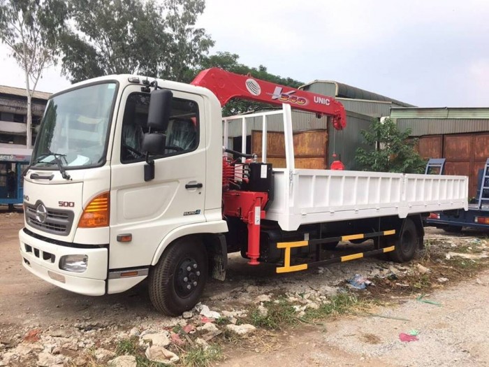 HINO FG cẩu UNIC 6.4 tấn giá tốt chất lượng cao